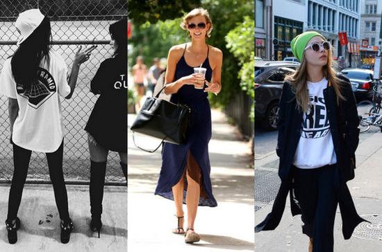 图中从左至右:Kendall Jenner、Karlie Kloss和Cara Delevigne