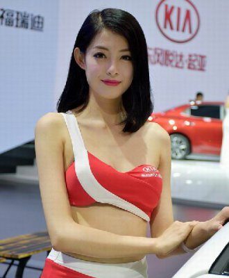 最美最性感2017成都车展模特亮相