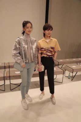 米兰时装周刘诗诗和章泽天同框